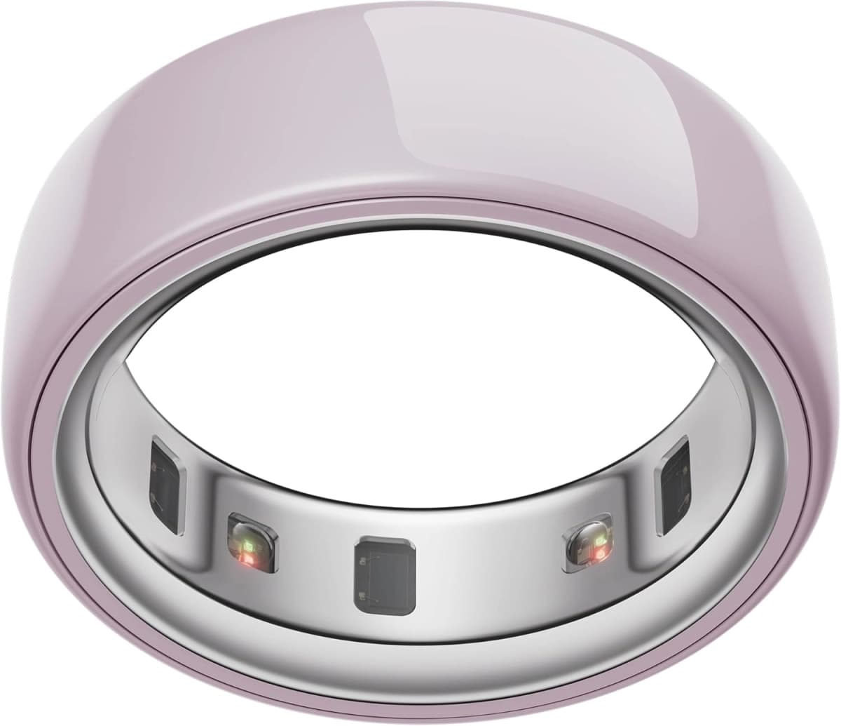 Oura Ring Generation 3 - Wellness Tracker Ring - Horizon - Silver - US Size 10