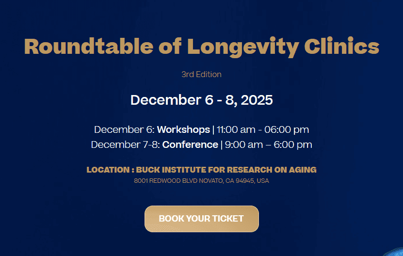 Roundtable of Longevity Clinics (3rd Edition)