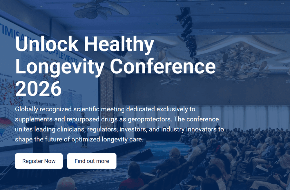 Unlock Healthy Longevity Conference 2026