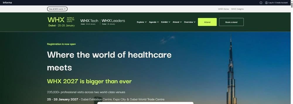 World Health Expo Dubai 2027