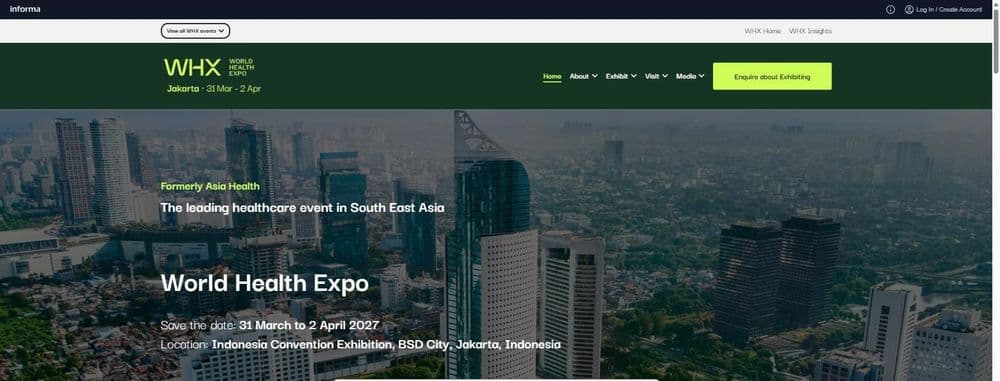 World Health Expo Jakarta 2027