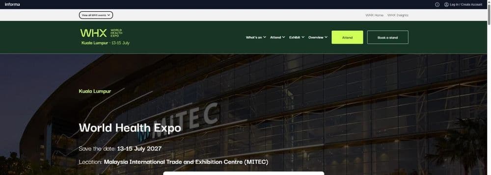 World Health Expo Kuala Lumpur 2027